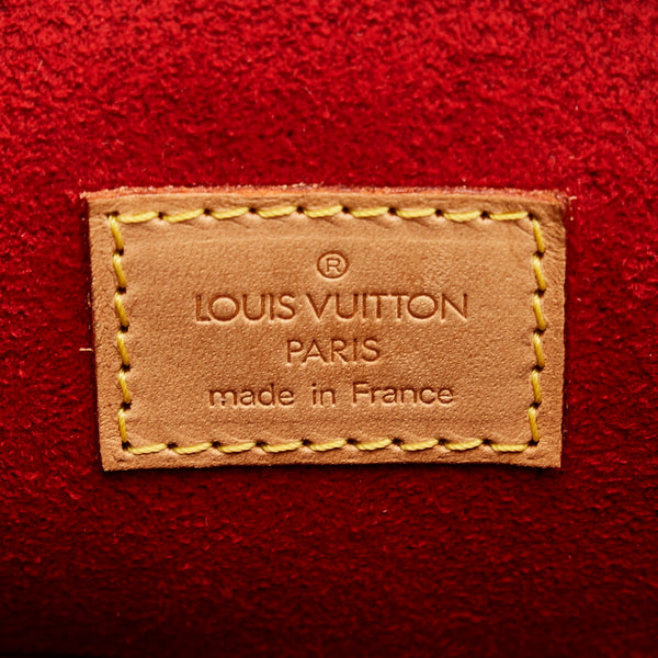 ルイ ヴィトン モノグラム エクサントリ シテ ハンドバッグ M51161 ブラウン PVC レザー レディース LOUIS VUITTON 【中古】