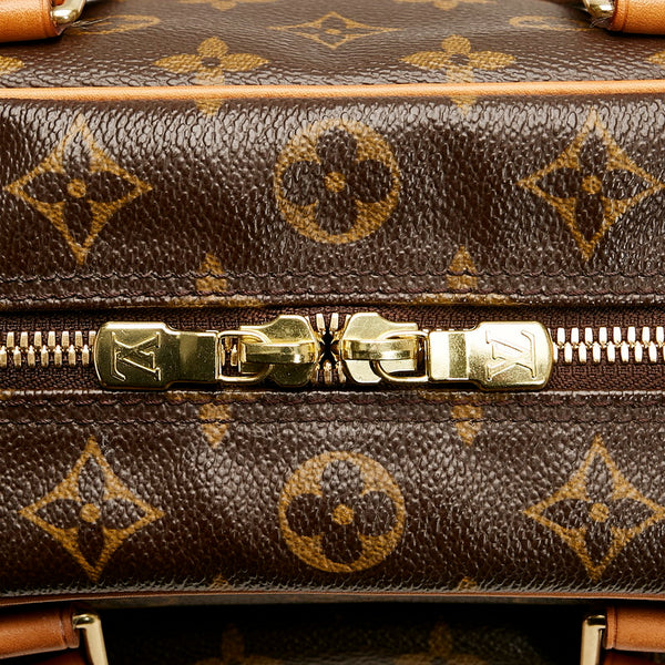 ルイ ヴィトン モノグラム エクサントリ シテ ハンドバッグ M51161 ブラウン PVC レザー レディース LOUIS VUITTON 【中古】