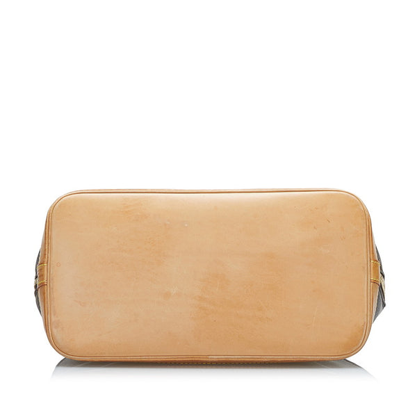 ルイ ヴィトン モノグラム アルマPM ハンドバッグ M51130 ブラウン PVC レザー レディース LOUIS VUITTON 【中古】