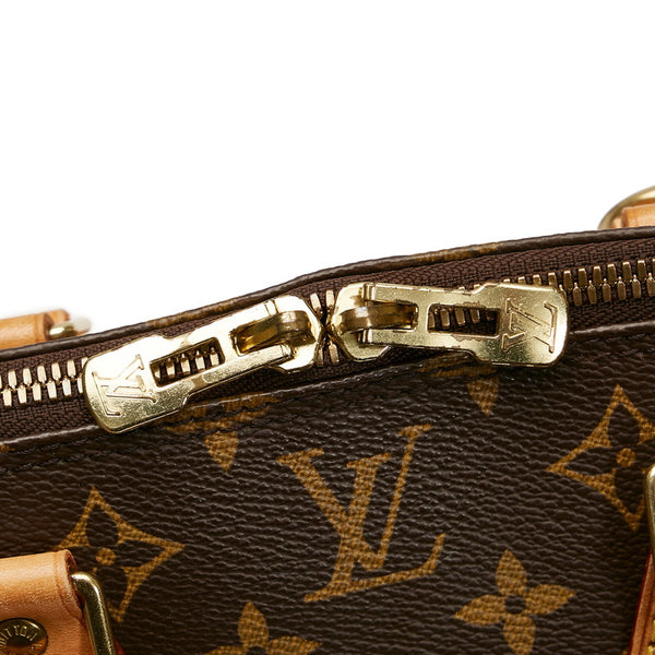 ルイ ヴィトン モノグラム アルマPM ハンドバッグ M51130 ブラウン PVC レザー レディース LOUIS VUITTON 【中古】