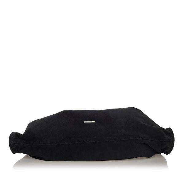 グッチ ハンドバッグ 001 4335 213317 ブラック スウェード レディース GUCCI 【中古】