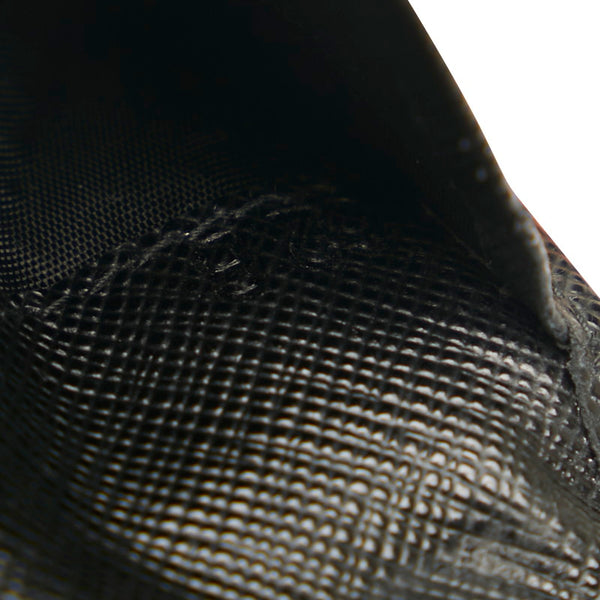 プラダ 6連 キーケース 1PG222 ブラック NERO ナイロン レザー レディース PRADA 【中古】