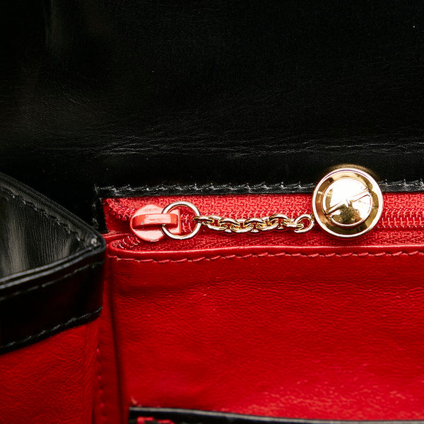 グッチ バンブー ハンドバッグ ショルダーバッグ 2WAY 000 46 ブラック レザー レディース GUCCI 【中古】