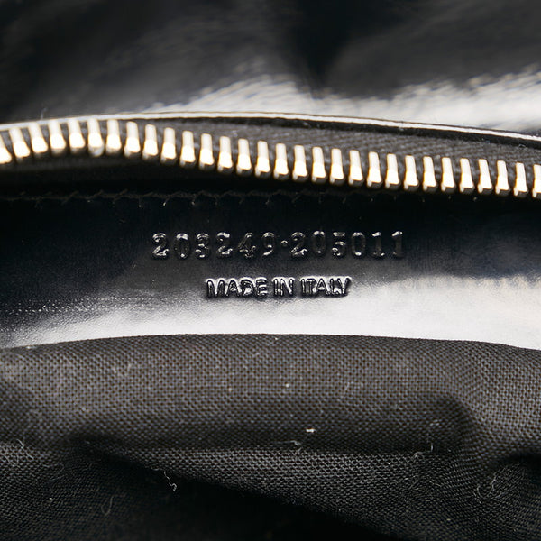 バレンシアガ ハンドバッグ 203249 ブラック エナメル レディース BALENCIAGA 【中古】