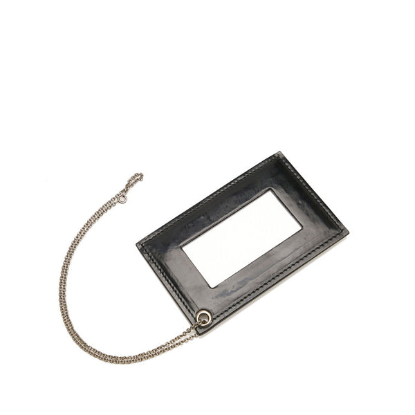バレンシアガ ハンドバッグ 203249 ブラック エナメル レディース BALENCIAGA 【中古】