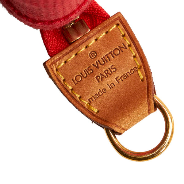 ルイ ヴィトン アンティグア M40037 レッド ワインレッド キャンバス ハンドバッグ レディース LOUIS VUITTON 【中古】