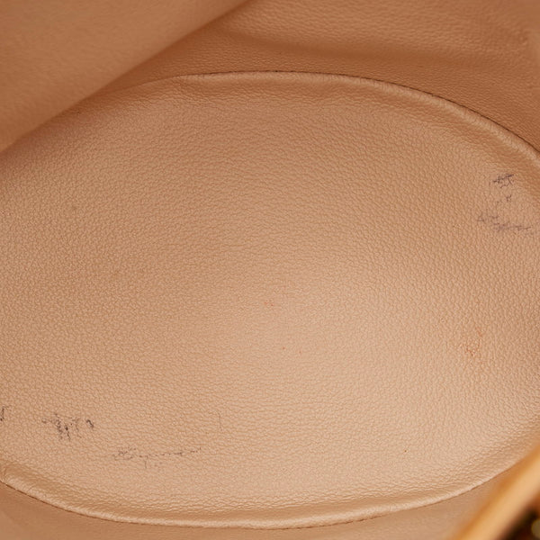 ルイ ヴィトン モノグラム バケツPM ハンドバッグ M42238 ブラウン PVC レザー レディース LOUIS VUITTON 【中古】