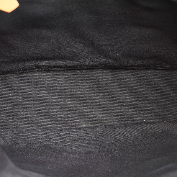 エルメス フールトゥ PM ハンドバッグ ブラック キャンバス レディース HERMES 【中古】