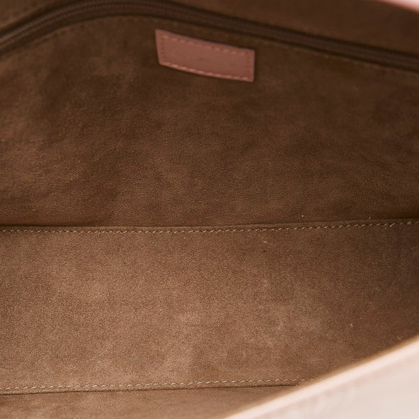 カルティエ ハッピーバースデー ハンドバッグ ピンク パテントレザー レディース CARTIER 【中古】