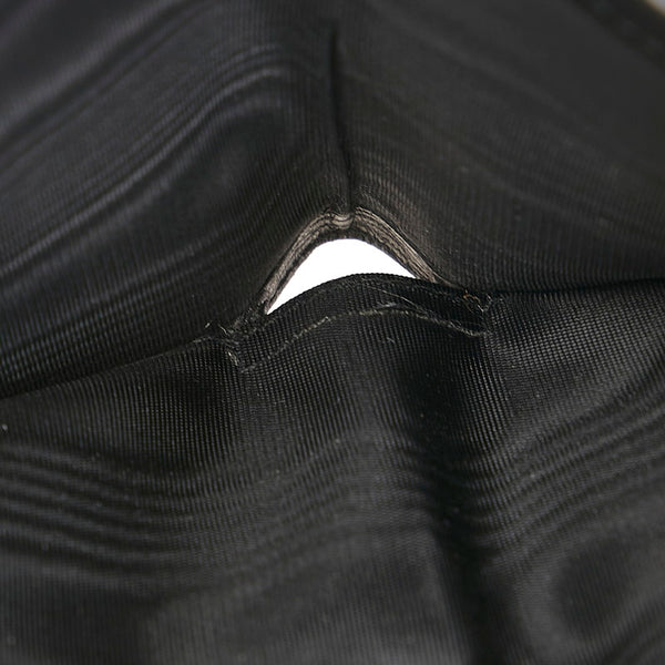 サルヴァトーレフェラガモ 二つ折り財布 コンパクトウォレット ブラック レザー メンズ Salvatore Ferragamo 【中古】