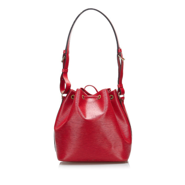 ルイ ヴィトン エピ プチノエ ショルダーバッグ M44172 カスティリアンレッド レザー レディース LOUIS VUITTON 【中古】