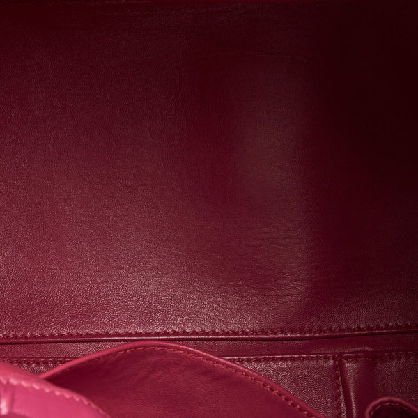 クリスチャンディオール ルトラント チェーン ショルダーバッグ ピンク シルバー レザー レディース Christian Dior 【中古】