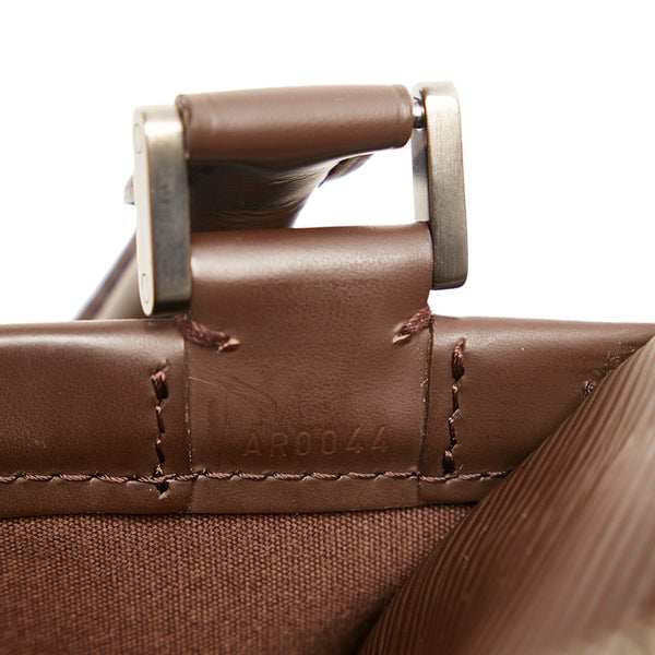 ルイ ヴィトン エピ ダヌーラ PM ハンドバッグ M5891D モカ ブラウン レザー レディース LOUIS VUITTON 【中古】