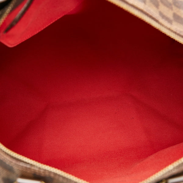 ルイ ヴィトン ダミエ スピーディ35 ハンドバッグ ボストンバッグ N41363 エベヌ ブラウン PVC レザー レディース LOUIS VUITTON 【中古】