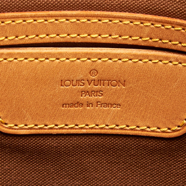 ルイ ヴィトン モノグラム フラネリー 50 ボストンバッグ トートバッグ M51116 ブラウン PVC レザー レディース LOUIS VUITTON 【中古】