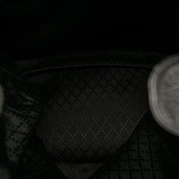 グッチ バンブー リュック・デイパック 003 2855 ブラック スウェード レザー レディース GUCCI 【中古】