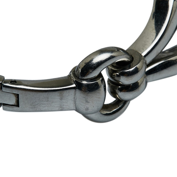 グッチ シニョーリア 腕時計 116.5 クオーツ シェル文字盤 ステンレススチール レディース GUCCI 【中古】