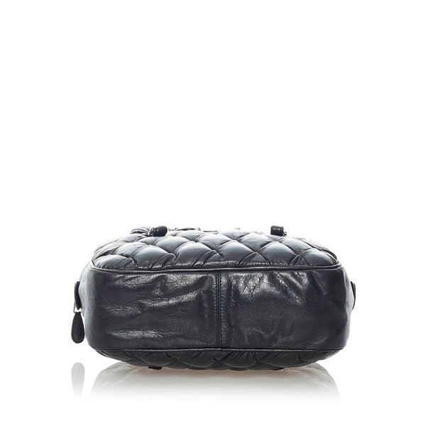 バレンシアガ ザ マトラッセ  ハンドバッグ 182089 ブラック レザー レディース BALENCIAGA 【中古】