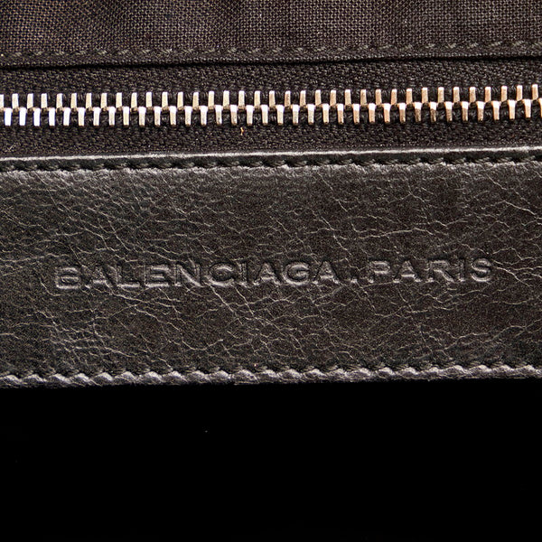 バレンシアガ ザ マトラッセ  ハンドバッグ 182089 ブラック レザー レディース BALENCIAGA 【中古】