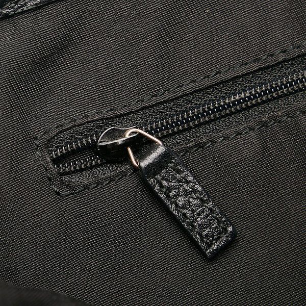 グッチ GGキャンバス トートバッグ ショルダーバッグ 353706 ブラック キャンバス レザー レディース GUCCI 【中古】