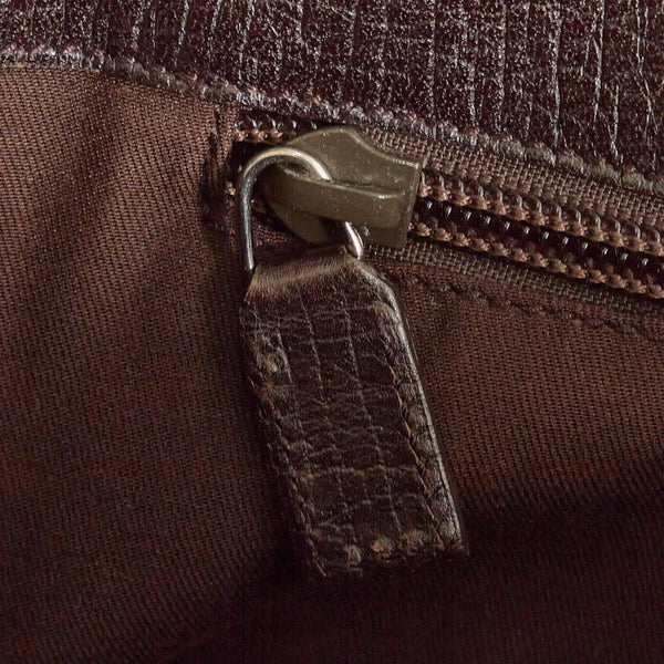 グッチ GGスプリーム トートバッグ 114595 ベージュ ブラウン PVC レザー レディース GUCCI 【中古】