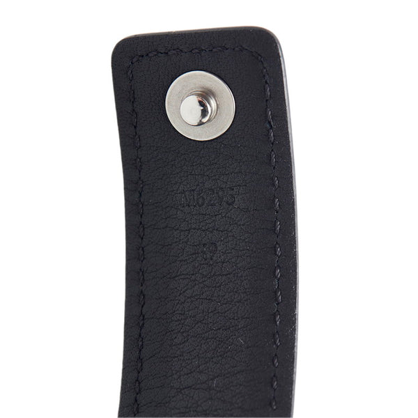 ルイ ヴィトン モノグラム エクリプス ブラスレ ホッケンハイム　 ブレスレット M6295 ブラック シルバー PVC メタル メンズ LOUIS VUITTON 【中古】