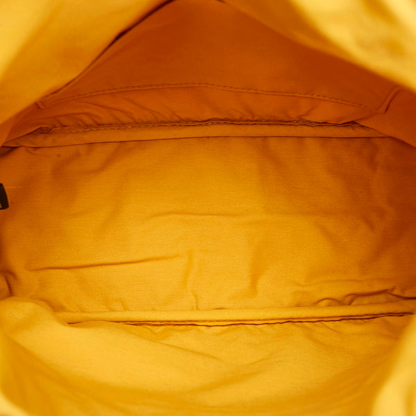 エルメス ボリードポーチGM クラッチバッグ イエロー マスタード キャンバス レディース HERMES 【中古】