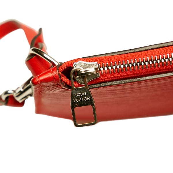 ルイ ヴィトン エピ ネヴァーフル付属ポーチ ポーチ レッド レザー レディース LOUIS VUITTON 【中古】