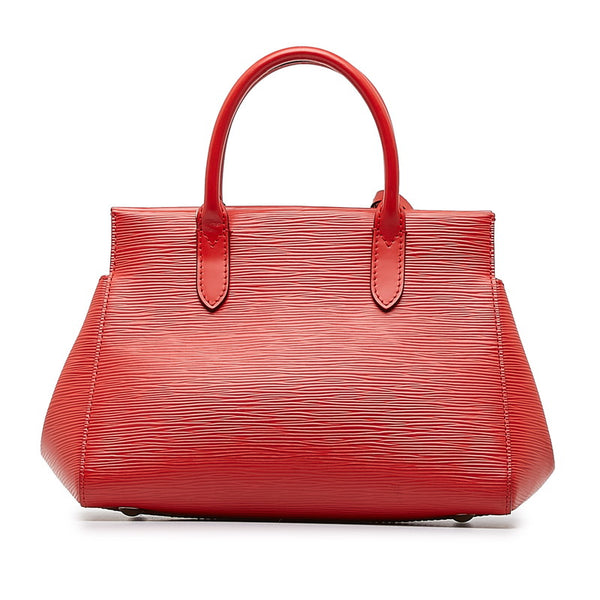 ルイ ヴィトン エピ マルリーBB ハンドバッグ ショルダーバッグ 2WAY M94619 カスティリアンレッド レザー レディース LOUIS VUITTON 【中古】