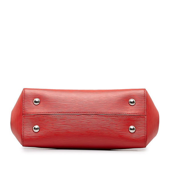 ルイ ヴィトン エピ マルリーBB ハンドバッグ ショルダーバッグ 2WAY M94619 カスティリアンレッド レザー レディース LOUIS VUITTON 【中古】