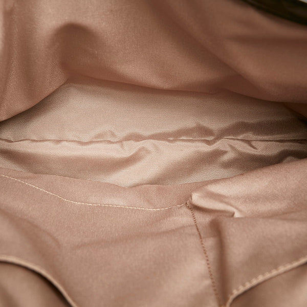 バーバリー ノバチェック トートバッグ ピンクベージュ PVC レザー レディース BURBERRY 【中古】