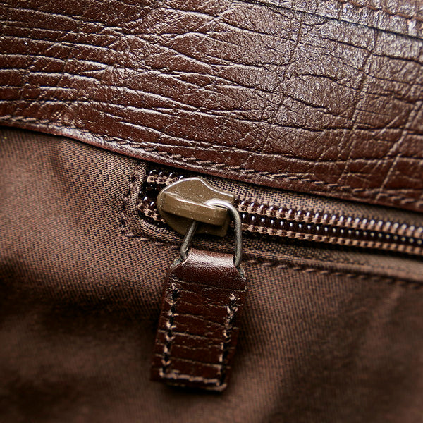 グッチ GGスプリーム トートバッグ 114288 ベージュ PVC レザー レディース GUCCI 【中古】