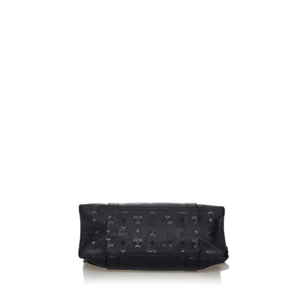 エム シー エム ヴィセトス トートバッグ ブラック ナイロン レディース MCM 【中古】
