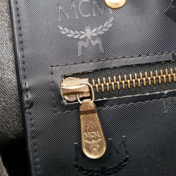 エム シー エム ヴィセトス トートバッグ ブラック ナイロン レディース MCM 【中古】
