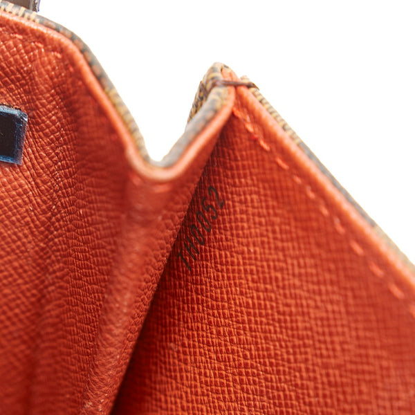 ルイ ヴィトン ダミエ トライベッカ ロン ショルダーバッグ ハンドバッグ N51160 ブラウン PVC レザー レディース LOUIS VUITTON 【中古】