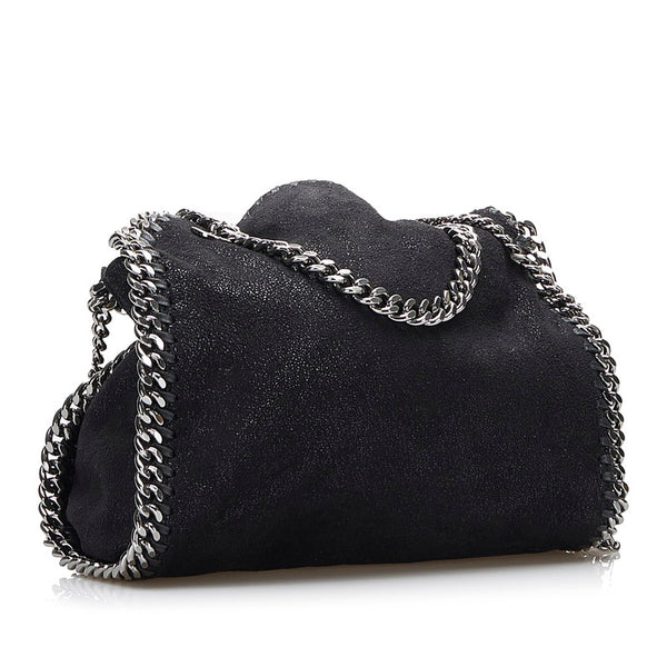 ステラマッカートニー ファラベラ スモール ショルダーバッグ トートバッグ 371223 ブラック ポリエステル レディース Stella McCartney 【中古】