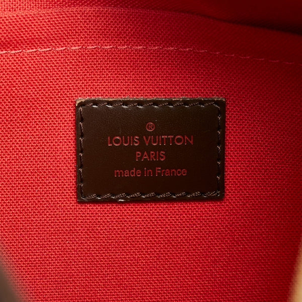 ルイ ヴィトン ダミエ テムズPM ワンショルダーバッグ ハンドバッグ N48180 ブラウン PVC レザー レディース LOUIS VUITTON 【中古】