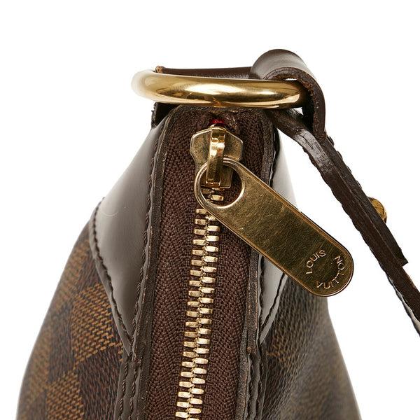 ルイ ヴィトン ダミエ テムズPM ワンショルダーバッグ ハンドバッグ N48180 ブラウン PVC レザー レディース LOUIS VUITTON 【中古】
