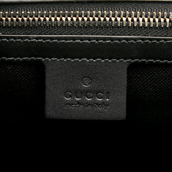 グッチ GGスプリーム トートバッグ ショルダーバッグ 2WAY 495559 ブラック PVC レザー レディース GUCCI 【中古】