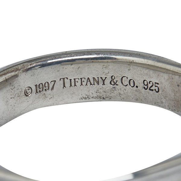 ティファニー 1837 ナローカフ バングル ブレスレット SV925 シルバー レディース TIFFANY&Co. 【中古】