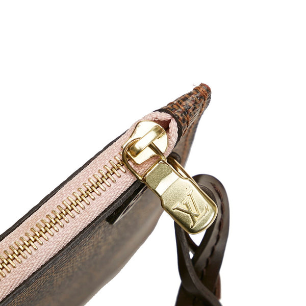 ルイ ヴィトン モノグラム ネヴァーフルMM ローズバレリーヌ トートバッグ N41603 ブラウン PVC レザー レディース LOUIS VUITTON 【中古】
