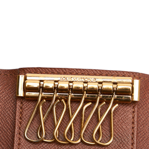 ルイ ヴィトン モノグラム ミュルティクレ6 キーケース M62630  ブラウン PVC レディース LOUIS VUITTON 【中古】