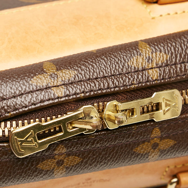 ルイ ヴィトン モノグラム トゥルーヴィル ハンドバッグ M42228 ブラウン PVC レザー レディース LOUIS VUITTON 【中古】