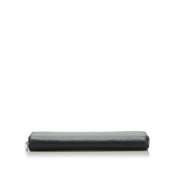 ルイ ヴィトン エピ ジッピーウォレット ラウンドファスナー 長財布 M61857 ノワール ブラック レザー レディース LOUIS VUITTON 【中古】
