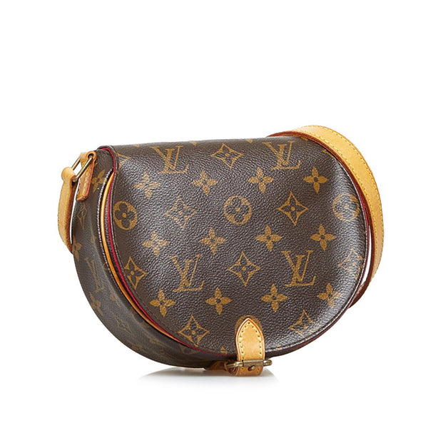 ルイ ヴィトン モノグラム タンブラン 斜め掛け ショルダーバッグ  M51179 ブラウン PVC レザー レディース LOUIS VUITTON 【中古】