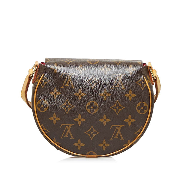 ルイ ヴィトン モノグラム タンブラン 斜め掛け ショルダーバッグ  M51179 ブラウン PVC レザー レディース LOUIS VUITTON 【中古】