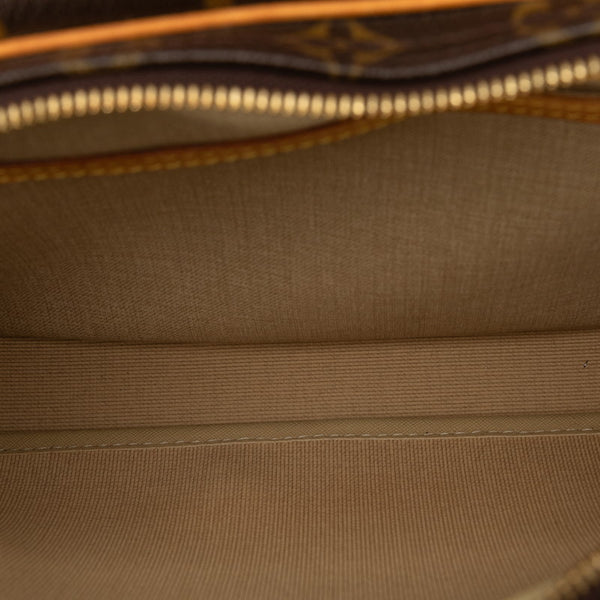 ルイ ヴィトン モノグラム  リポーターPM 斜め掛け ショルダーバッグ  M45254 ブラウン PVC レザー レディース LOUIS VUITTON 【中古】