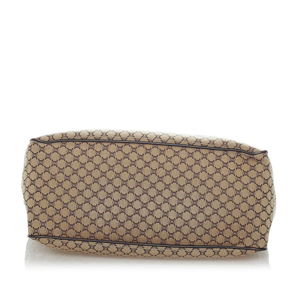 セリーヌ ブギーバッグ ベージュ キャンバス レザー ハンドバッグ レディース CELINE 【中古】