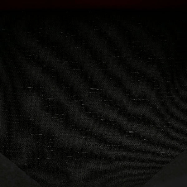 サルヴァトーレフェラガモ ガンチーニ リュック バックパック FZ-21 H988 ベージュ ブラック PVC レザー レディース Salvatore Ferragamo 【中古】