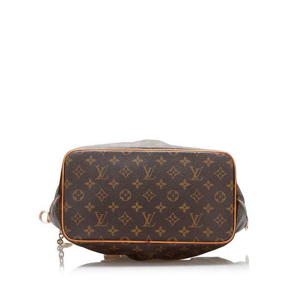 ルイ ヴィトン モノグラム パレルモPM ハンドバッグ ショルダーバッグ 2WAY M40145 ブラウン PVC レザー レディース LOUIS VUITTON 【中古】